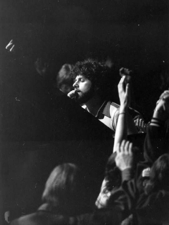 In concert at the Mabee Center, ORU, March 1979.